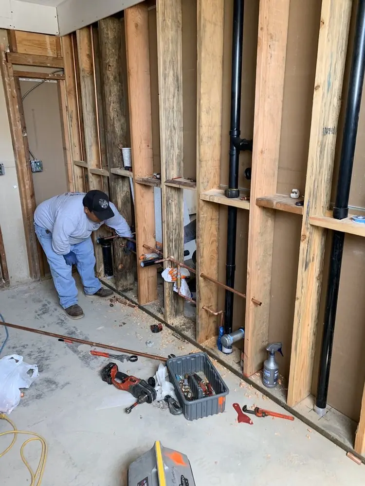 Commercial rough-in plumbing for Water Heater Replacement in Sycamore Canyon-Canyon Springs